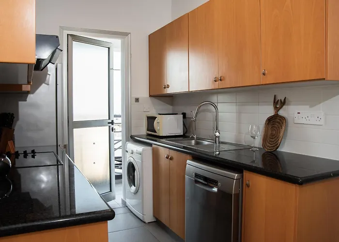 Διαμέρισμα Cosy Flat With Panoramic View, 15 Min To Airport Geroskipou