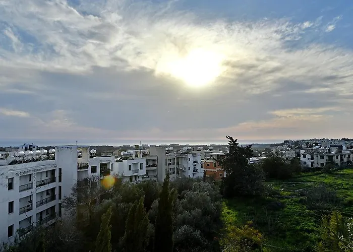 Cosy Flat With Panoramic View, 15 Min To Airport Geroskipou